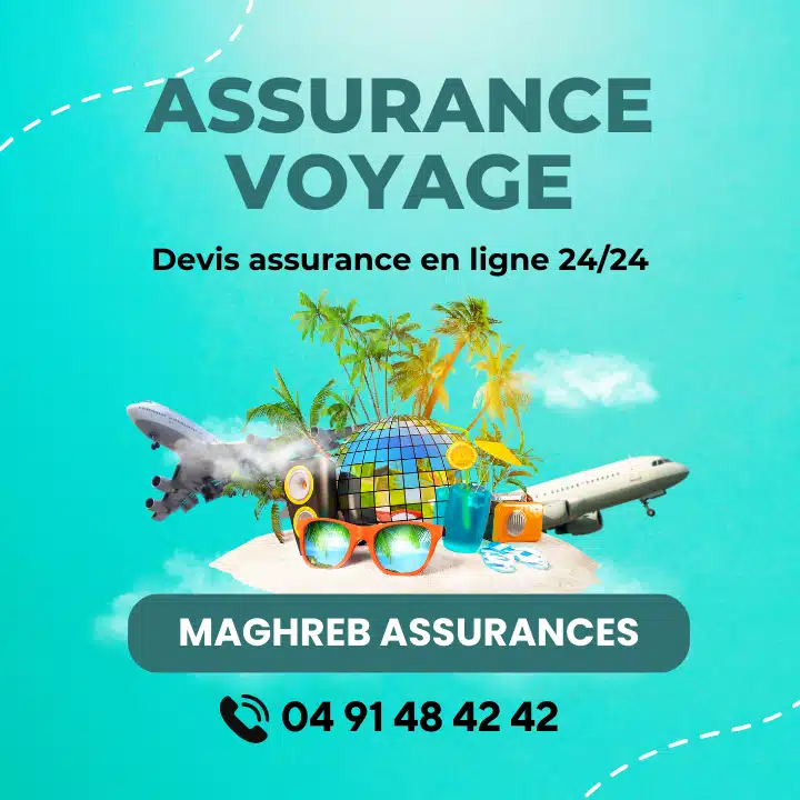 Devis assurance voyage pour Schengen, Algérie et Maghreb – couverture médicale et rapatriement